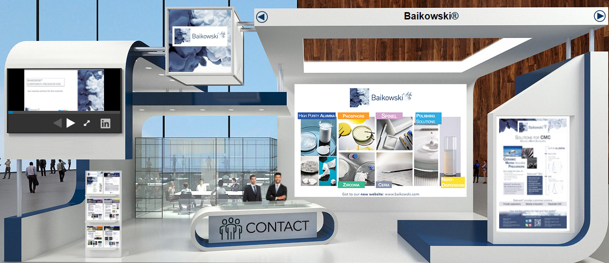 Baikowski virtual booth at AITS 2021