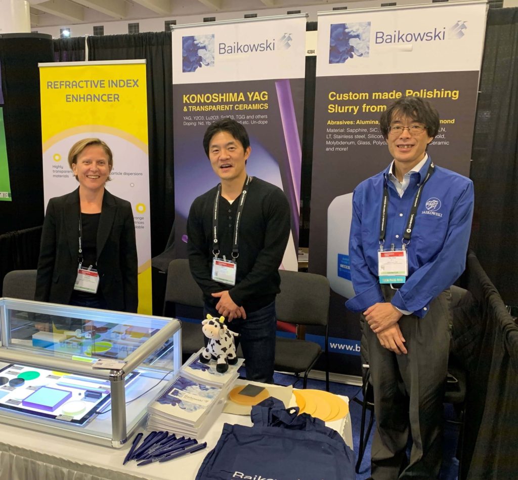 Baikowski and Mathym at SPIE photonics West 2021