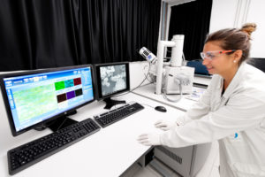 Imagerie MEB par l'équipe R&D de Baikowski