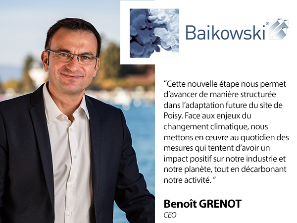 Baikowski s’engage pour la décarbonation industrielle et la transition écologique avec l’ADEME