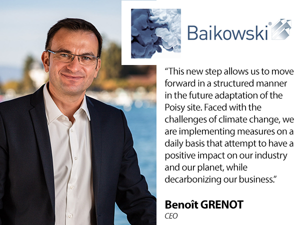 Baikowski® is committed to environment sustainability with ADEME