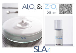 SLAz, une nouvelle gamme de produits qui mixe Alumine de haute pureté et nano-zircone
