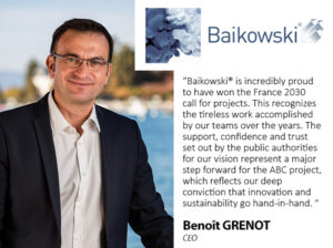 Quotation Baikowski CEO for France 2030