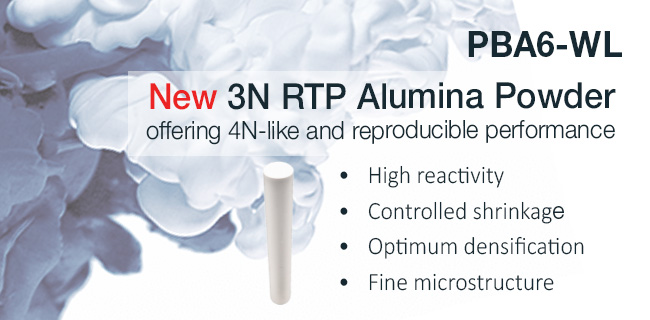 PBA6-WL New 3N RTP alumina powder